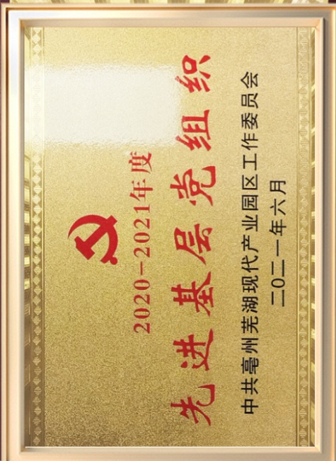 2020-2021年度先进基层党组织